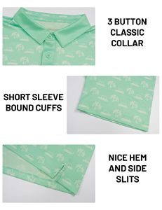 เสื้อเชิ้ตพิมพ์ลายโลโก้ตามสั่ง สไตล์สมาร์ทแคชชวล ระบายอากาศได้ดี แขนสั้น ผลิตจากผ้าโพลีเอสเตอร์ถัก หลากสี แฟชั่นฤดูร้อนสำหรับผู้ชาย - Product Image 4