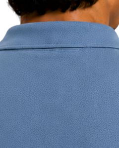 Sky Blue Men Polo Shirt Short Sleeve Cotton Pique Fabric Casual Jacquard Pattern Turn <b>Down</b> Collar Luxury Summer Customized - Product Image 4