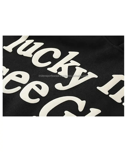 Ropa de calle Sudaderas con capucha Nueva llegada Hombres Sudaderas con capucha transpirables Tallas grandes Hombres Puff Imprimir Con capucha Logotipo personalizado Tallas grandes Sudaderas con capucha - Product Image 3