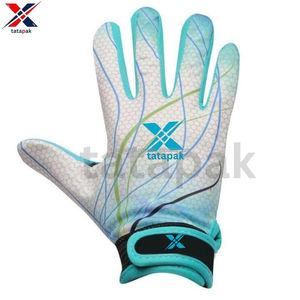 Guantes de portero Premium Material de cuero Tarifa al por mayor Guantes de portero oficiales unisex para adultos Guantes de fútbol con logotipo personalizado - Product Image 2
