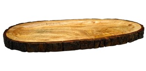 Bandeja Decorativa Redonda de Madera Estilo Art Deco de FAIZA CRAFT, para Decoración del Hogar, Precio de Fábrica desde India - Product Image 6