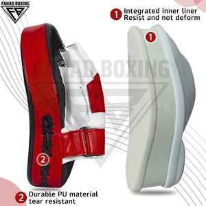 Buen Proveedor, Nuevo Producto de Moda, Cuero PU para Entrenamiento de Artes Marciales Mixtas, Kick Boxing, Muay Thai, Karate, Almohadillas de Enfoque para Sparring - Product Image 4