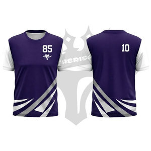Maillots de football 7v7 de qualité supérieure pour adultes, ensembles de compression respirants personnalisés par sublimation, vente en gros - Product Image 2