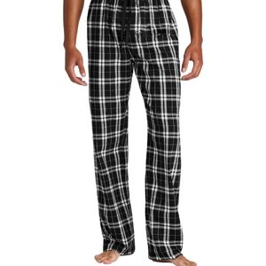 Wholesale Sexy 100% Cotton Flannel Sleep Pants <b>Men's</b> Unisex Pajama Bottoms Breathable - Product Image 3