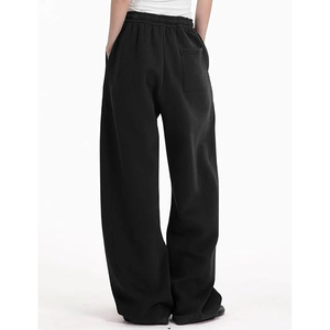 Pantalones Deportivos Cortos con Forro Polar para Mujer, Pantalones de Chándal con Bolsillos para Mujer - Product Image 2