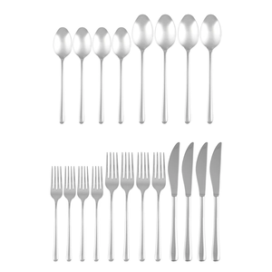 Ensemble de couverts élégants en acier inoxydable plaqué, finition miroir, durables et réutilisables, pour mariage, hôtel, à bon prix - Product Image 1