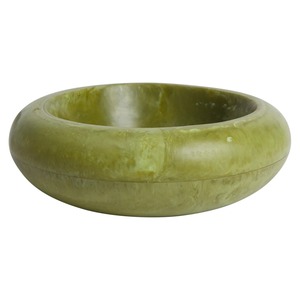 Bol décoratif en résine moderne, résistant au lave-vaisselle, durable, écologique, peint à la main, forme personnalisée, grand bol décoratif pour la maison et la cuisine - Product Image 1