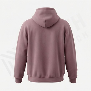 Sweat à capuche thermique vintage pour homme, brodé, effet délavé, 100 % coton de haute qualité, coupe oversize, motif uni, personnalisable - Product Image 2