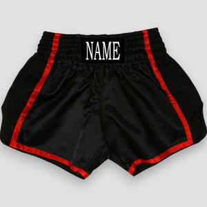 Pantalones Cortos de Muay Thai para Hombre y Mujer, Logotipo Personalizado, Materiales de Alta Calidad, Ligeros, Venta al Por Mayor, Ropa Profesional Personalizada - Product Image 6