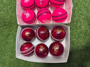 Ballon de cricket de qualité supérieure pour jeunes, en cuir de première sélection, couleurs personnalisables, variétés de logos, ballons pour juniors - Product Image 6