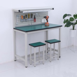 Anti-static Alloy Workbench Electric Height <b>Adjustable</b> <b>Table</b> Modern Lab Workstation Drawers Multi-functional Electronic Assembly - Product Image 1
