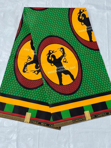 ผ้าฝ้ายพิมพ์ลายแอฟริกันคุณภาพพรีเมียม อังการา คิเทงเก้ สำหรับโรงเรียน องค์กรเพื่อการกุศล งานเทศกาล โปรโมชั่น  รับผลิตแบบ OEM ODM - Product Image 5