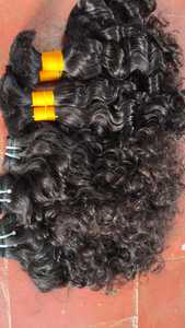 Extensiones de Cabello Humano Virgen Remy de 14 Pulgadas, Ondulado Profundo Natural Indio, 12A, de un Solo Donante - Product Image 4