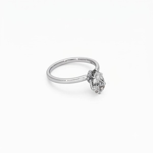 Pear Lab Created Diamond IGI Certified 10K 14K 18K Solid Gold DEF Color VS VVS Clarity Promise <b>Ring</b> <b>Proposal</b> <b>Ring</b> Teardrop <b>Ring</b> - Product Image 4