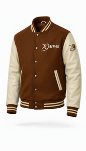 Vêtements en gros style américain authentique avec doublure matelassée et patchs brodés, coupe oversize pour lycée - Product Image 2