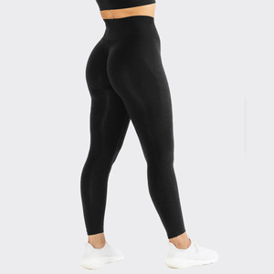 Nouveaux Leggings Femme Unis Sans Coutures en Gros - Product Image 4