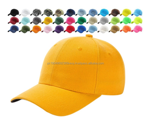 Gorra de béisbol personalizable de algodón sin estructura de 6 paneles con logotipo bordado desgastado Gorra ajustada con 5 paneles - Product Image 2