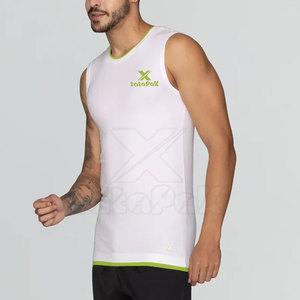 เสื้อกั๊กออกกำลังกายผู้ชายแบบถักน้ำหนักเบา ระบายอากาศได้ดี พร้อมคุณสมบัติการจัดการความชื้นและแห้งเร็วเพื่อการควบคุมอุณหภูมิร่างกายสูงสุด - Product Image 2