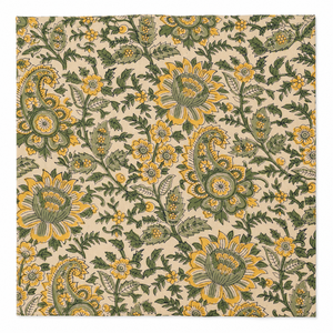 Tela de Voile de Algodón Orgánico Peinado Estampada, Ligera, con Diseño Floral, para Vestidos de Niños, Cortinas, Fundas de Almohada y Decoración del Hogar - Product Image 6