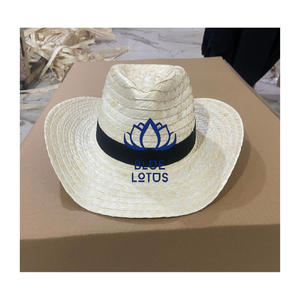 Chapeau de paille mexicain PREMIUM pour les articles de festival, les collections de souvenirs, la décoration de fêtes et les applications de vente au détail. - Product Image 1