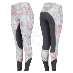 Leggings de Sublimación para Montar a Caballo de Buena Calidad con Cintura Elástica y Diseño de Logotipo Personalizado, Precio Económico, Leggings de Sublimación en Oferta - Product Image 1