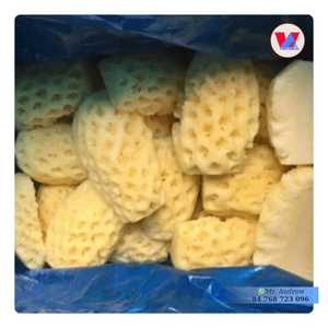 Tranches d'ananas surgelées IQF, très demandées, demi-ananas jaunes naturels et sucrés, matière première pour desserts et garnitures de pâtisserie - Product Image 1