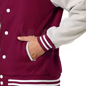 Chaqueta Letterman Premium, Chaqueta Letterman de Lana Cálida, Chaqueta Letterman de Estilo Moderno, Chaqueta para Exteriores - Product Image 5