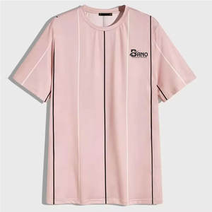 Camiseta de Hombre de Alta Calidad 100% Algodón, Logotipo Frontal, Transpirable, Color Personalizado, Cuello Redondo, Corte Regular, Informal, en Venta - Product Image 1