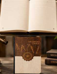 <b>A5</b> Classic Vintage Old Style Wooden <b>Diary</b> Custom Print <b>A5</b> Weekly Monthly <b>Diary</b> Planner Factory Reusable Notebook - Product Image 4