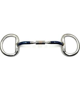 Nuevos bocados para caballo de acero inoxidable azul con boca de hierro dulce/bridas de Riaz Jamal Intel - Product Image 6
