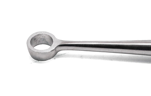 เครื่องมือขูดหูแบบมืออาชีพ ฟ็อกซ์ เดอร์มอล คิวเร็ตต์ ขนาด 6 มม. แบบหูโค้งตรง ปลายแหลม สำหรับตรวจหู แบบวงแหวน - Product Image 3