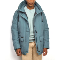Parka à capuche en duvet de canard de qualité supérieure, style canadien, pour homme, grande taille, veste d'hiver longue, parka matelassée pour l'extérieur