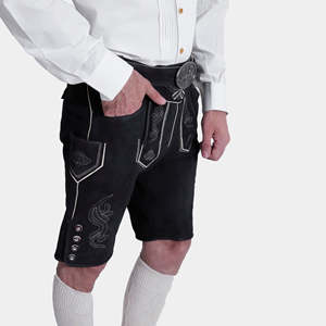 Pantalones Cortos Tradicionales Alemanes para Uso Casual, Unisex, Diseño de Bordado Personalizado, Pantalones Cortos Bávaros 2026 - Product Image 4