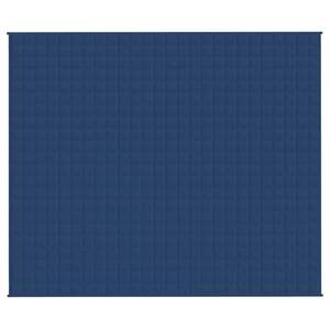 Manta Ponderada Grande de Poliéster Azul con Cuentas de Vidrio - Product Image 3