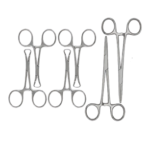 ชุดเครื่องมือผ่าตัดทั่วไปสำหรับสัตว์ 19 ชิ้น พร้อมใบมีดผ่าตัด ชุดเครื่องมือผ่าตัดสแตนเลสเยอรมัน - Product Image 5