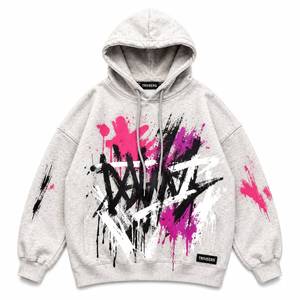 Colección de Sudaderas de Lujo Triveers, Sudadera con Estampado Gráfico Oversize, Sudadera Casual de Algodón y Felpa para Hombre - Product Image 3