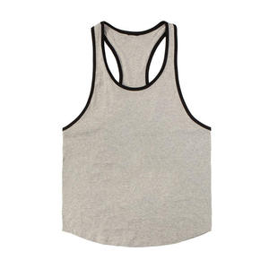 High Quality Custom Logo Size Color <b>Mens</b> Tank Tops Fitness Sportswear Outwork Sleeveless <b>Singlet</b> <b>Men</b> Stringer - Product Image 2