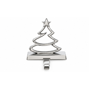 Soporte de Metal Dorado de Lujo para Calcetines Navideños con Diseño de Reno y Copo de Nieve, Gancho para Colgar en la Chimenea, para Decoración Navideña al por Mayor - Product Image 4