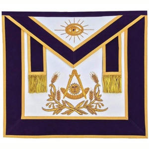 Lambskin Masonic Rose Croix ผ้ากันเปื้อน18th องศาใหม่ masons regalia - Product Image 6