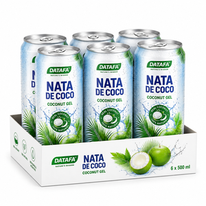 Puré de Agua de Coco 100% Natural en Lata de 500 ml, Bebida Refrescante con Sabor Real - Product Image 5