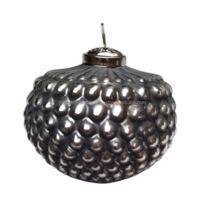 ลูกบอลแก้วแขวนผนังหรูหราสำหรับเทศกาลคริสต์มาสมีหลายขนาดและหลายดีไซน์ราคาไม่แพงในตลาด - Product Image 4
