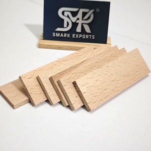 Manches de couteau en bois de hêtre européen fabriquées à la main, plaquettes de manches en bois dur de qualité supérieure pour la fabrication de couteaux personnalisés et projets de bricolage - Product Image 1