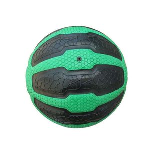 Ballons de médecine Color Swirl en caoutchouc texturé, rebond élevé, prise en main optimisée, poids équilibré, durables, pour l'entraînement du tronc - Product Image 2