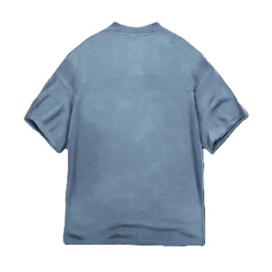เสื้อยืดโอเวอร์ไซส์วินเทจผู้ชายสั่งทำพิเศษ พิมพ์ลายกราฟิกหรูหรา ล้างสีแบบแอซิด แขนสั้น ใส่ได้ทั้งชายและหญิง เหมาะสำหรับออกกำลังกาย ผลิตจากผ้าฝ้ายหวี 100% - Product Image 4