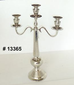 Candelabro de metal para iluminación navideña, candelabro para mesa de comedor de boda, centros de mesa, candelabro decorativo - Product Image 3