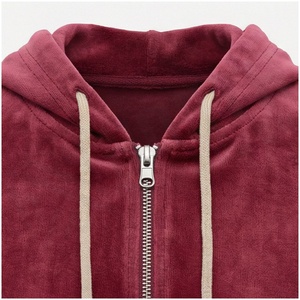 <b>Women</b> Hooded Tracksuit Set Solid Color Full Sleeve Zipper Front <b>Jogger</b> Pants Casual Autumn Wear 100% Polyester Midweight <b>Fleece</b> - Product Image 4