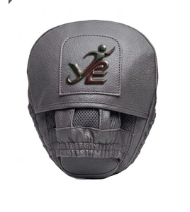 Guantes de Boxeo YAMU de Microfibra Gris, Almohadillas de Entrenamiento, Agarres para Manos, Duraderos, para MMA, Sparring, Kickboxing - Product Image 3