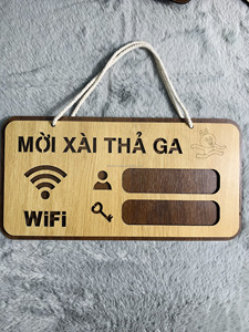 Panneau décoratif rustique minimaliste personnalisé en bois découpé au laser de haute qualité pour anniversaire ou baby shower - Product Image 3