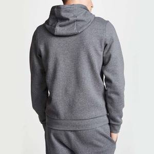 Vêtements de sport à séchage rapide pour hommes, en molleton 100% coton, pour sports actifs, ensemble de survêtement de jogging avec impression personnalisée - Product Image 2