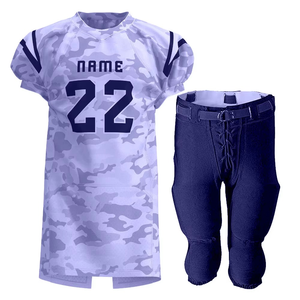 Conjunto de Uniforme de Fútbol Americano Personalizado, Ropa Deportiva Transpirable de Moda para Jugadores, Uniforme de Alta Calidad - Product Image 2